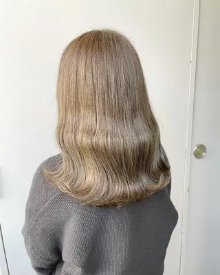 ロング カラー 赤み消しカラー 🍀JUNKIのヘアスタイル