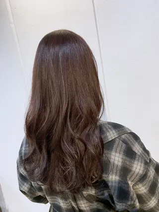 ロング カラー Lolonois梅田 /Okazaki:)のヘアスタイル