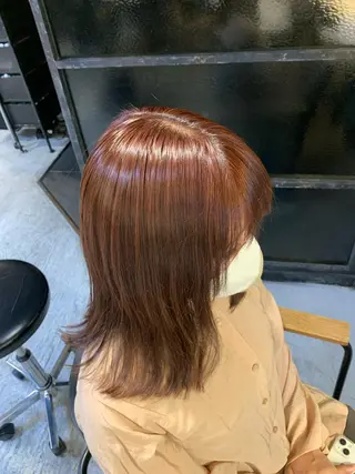 ミディアム 🪐縮毛矯正／海陸 翔のヘアスタイル