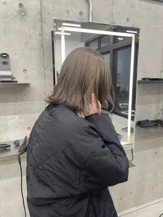 ミディアム カラー 薬院浄水通/ショート /ボブ/rukaのヘアスタイル