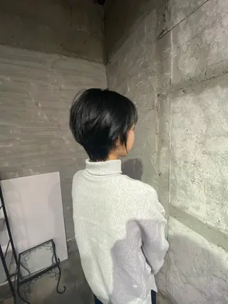 ショート カラー パーマ ヘアアレンジ ［似合わせヘア］ ✂︎OGURO✂︎のヘアスタイル