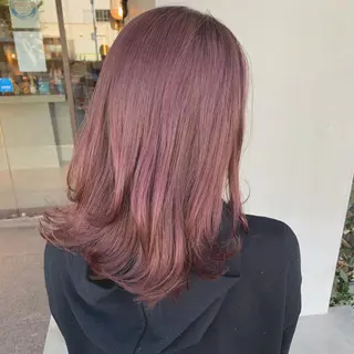 ミディアム ブリーチ/アレンジ 天満/chihiroのヘアスタイル