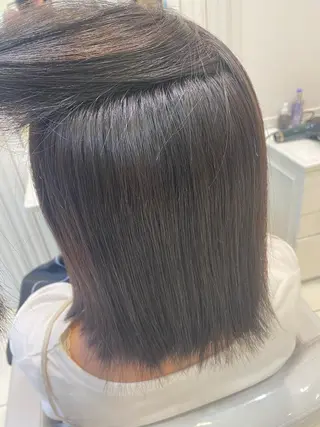 ミディアム パーマ 【縮毛矯正特化】 kyokaのヘアスタイル