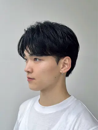 ショート パーマ メンズ 🏆メンズヘア特化 🥇代表りんぺーのヘアスタイル