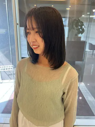 カラー ヘッドスパ/ 鎌倉　アズサのヘアスタイル