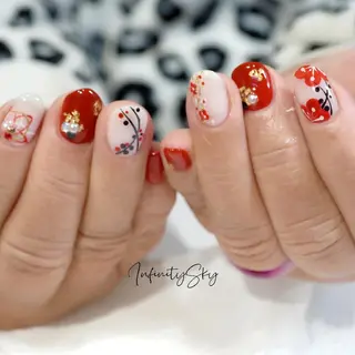 ネイル infinity skyのネイルデザイン