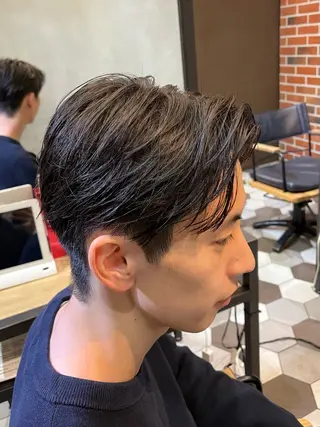 ショート パーマ メンズ 梅田/メンズ専門 /加地光尊のヘアスタイル