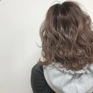 ミディアム カラー 310【サンイチマル】所属・透明感ハイトーン🦄 キラ🌈のヘアスタイル