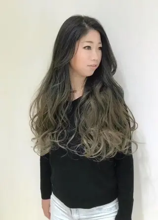 ロング カラー 高橋 昭雄のヘアスタイル