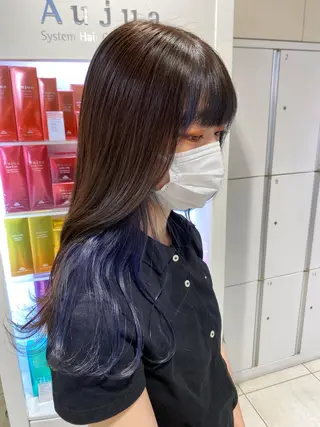 ロング カラー ブリーチ指名No.1 Daikiのヘアスタイル