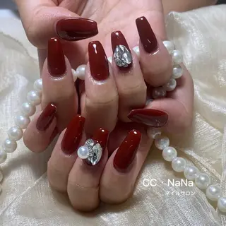 ネイル 💎CC・NaNa 韓国風ネイル🌙Cのネイルデザイン