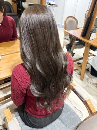 ロング カラー 透明感/韓国風 HIRARIのマツエク・マツパデザイン