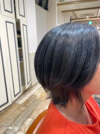 カラー 菊地 美悠のヘアスタイル