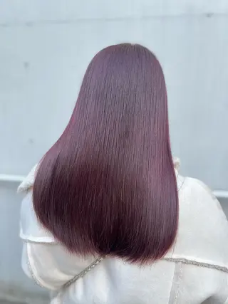 ロング カラー g.hair design所属・saaya💙 ブリーチなしカラーのヘアスタイル