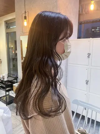 ロング カラー 高橋 みく/ minim 暖色のヘアスタイル