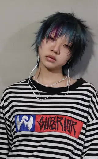 カラー デザインカラー/ ハイトーン/ケイジのヘアスタイル