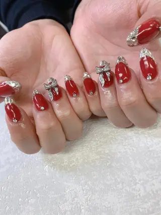 ミディアム JNA認定講師🌸 RIEのネイルデザイン