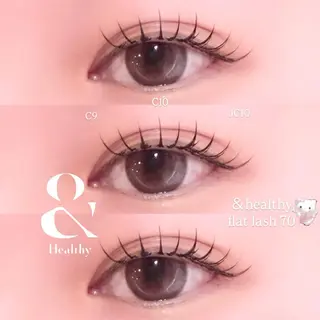 マツエク・マツパ 千島 里歩のマツエク・マツパデザイン