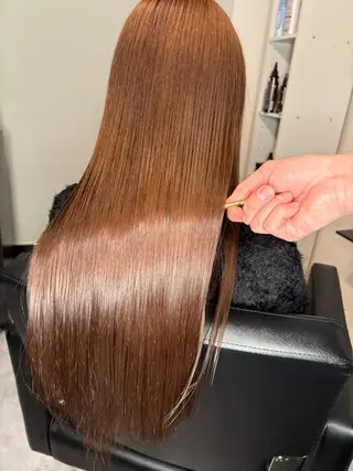 ロング カラー kouki /髪質改善／艶カラーのヘアスタイル