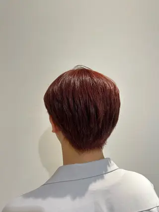 ショート カラー メンズ 🧸くすみ系カラー anjuのヘアスタイル