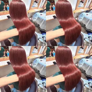 ロング カラー 店長✨️韓国ヘア✖️ 髪質改善カラー／純大のヘアスタイル