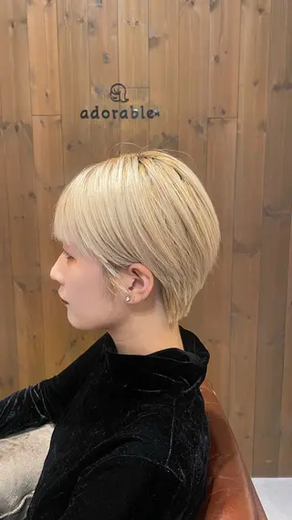 ショート adorable🌟 鈴木夢美のヘアスタイル