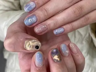 ネイル 草加ニュアンスネイル 🌚hersのネイルデザイン