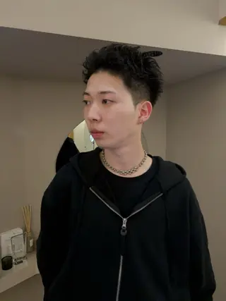 メンズ yiye   神宮前所属・manami /暖色 /カットモデル募集のヘアスタイル