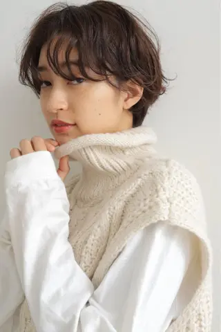 ショート カラー パーマ Labyrinth所属・Labyrinth /  ichigoのヘアスタイル