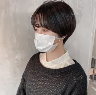 ショート カラー ヘアアレンジ stylist/蛯谷 珠里のヘアスタイル