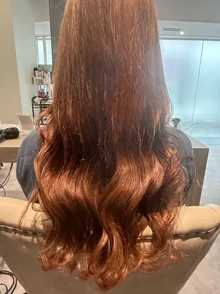 ロング 五ノ井 一世のヘアスタイル