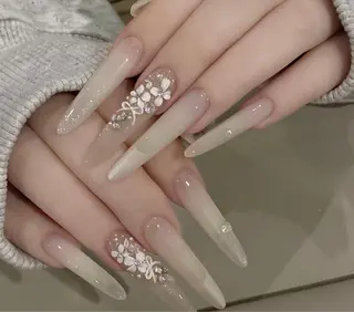 ネイル 長さだし専門 ありさのネイルデザイン