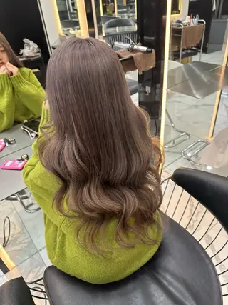 ロング カラー Lapis渋谷本店 Rikoのヘアスタイル