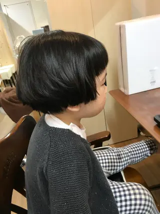 ショート キッズ ヘアセット/卒業式 袴着付け✨清水玲歌のヘアスタイル