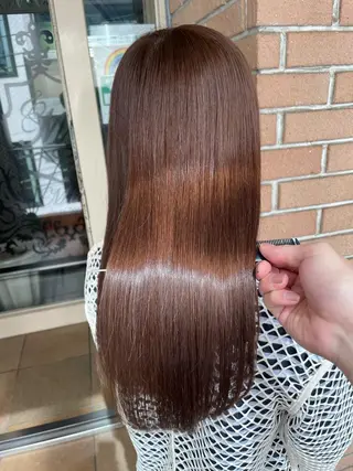 ロング 🌈髪質改善💕 縮毛矯正✨青木まで✨のヘアスタイル