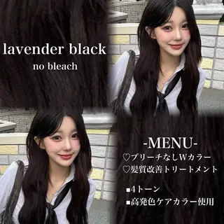 ロング カラー 💗愛され暖色💗 ピンク/レッド💗のヘアスタイル