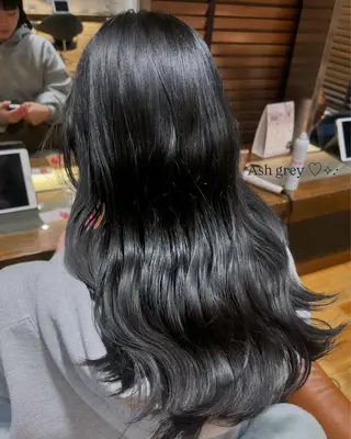 ロング レイヤーカット/艶髪 /パーマaikoのヘアスタイル