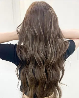 ロング カラー Ayuri🫧 Diar Blueのマツエク・マツパデザイン