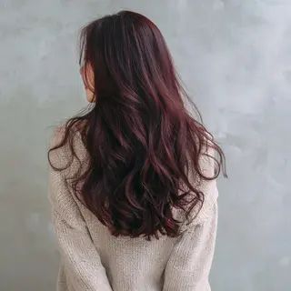 ミディアム カラー 池袋/カラー特化🎨 ロング料金なし🩵のヘアスタイル