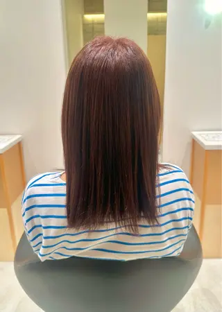 カラー 水野 胡亜のヘアスタイル