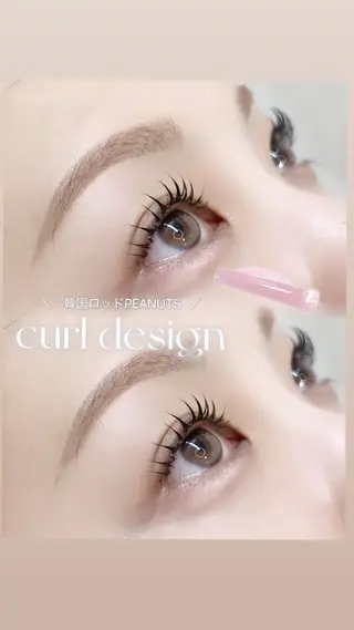 マツエク・マツパ Une fleur chihiroのマツエク・マツパデザイン