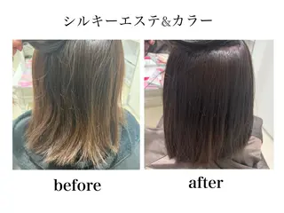 ミディアム 井上 美春のヘアスタイル