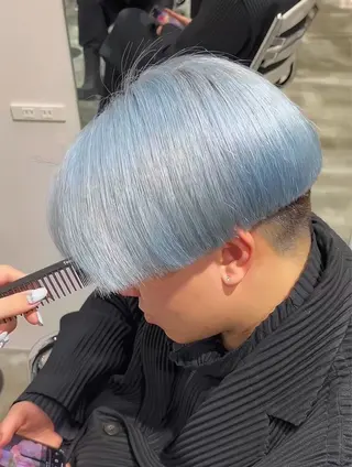 カラー 姫夏 /ハイトーン艶髪🎀のヘアスタイル