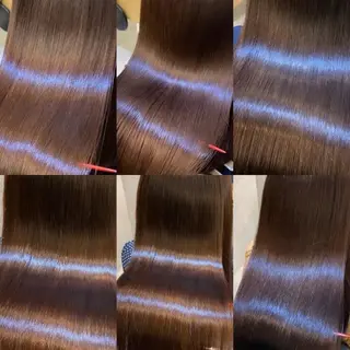 セミロング 髪質改善 スペシャリストのヘアスタイル