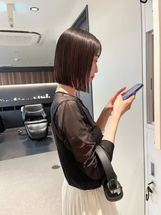 ミディアム Bonheur所属・Bonheur銀座 /runaのヘアスタイル