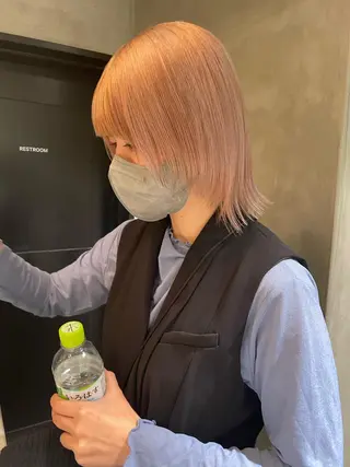 ミディアム カラー classic 新横浜所属・大人girly🛋️ 🤍yukakoのヘアスタイル