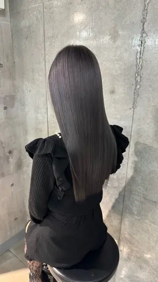 ロング カラー SALOWIN 原宿 IL Salice ３F所属・失敗したくない方へ Inoue Kahoのヘアスタイル