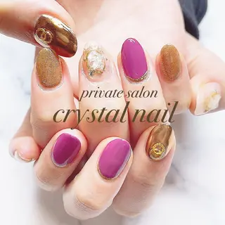 ネイル Crystal Nailのネイルデザイン