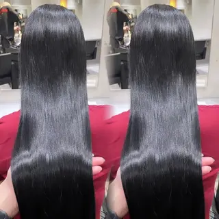 ロング 髪質改善×透明感× 艶髪🥀HIYORIのヘアスタイル