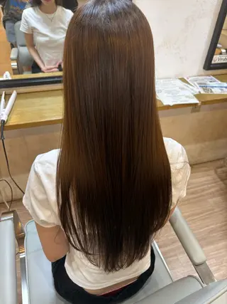 ロング IRICO たまプラーザ所属・韓国ヘアー🇰🇷 MIWAのヘアスタイル